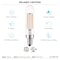 Luxrite T6/T6.5 LED Bulbs 5W (60W Equivalent) 500LM 2700K Warm White Dimmable E12 Candelabra Base 6-Pack LR21622-6PK - alternate 8